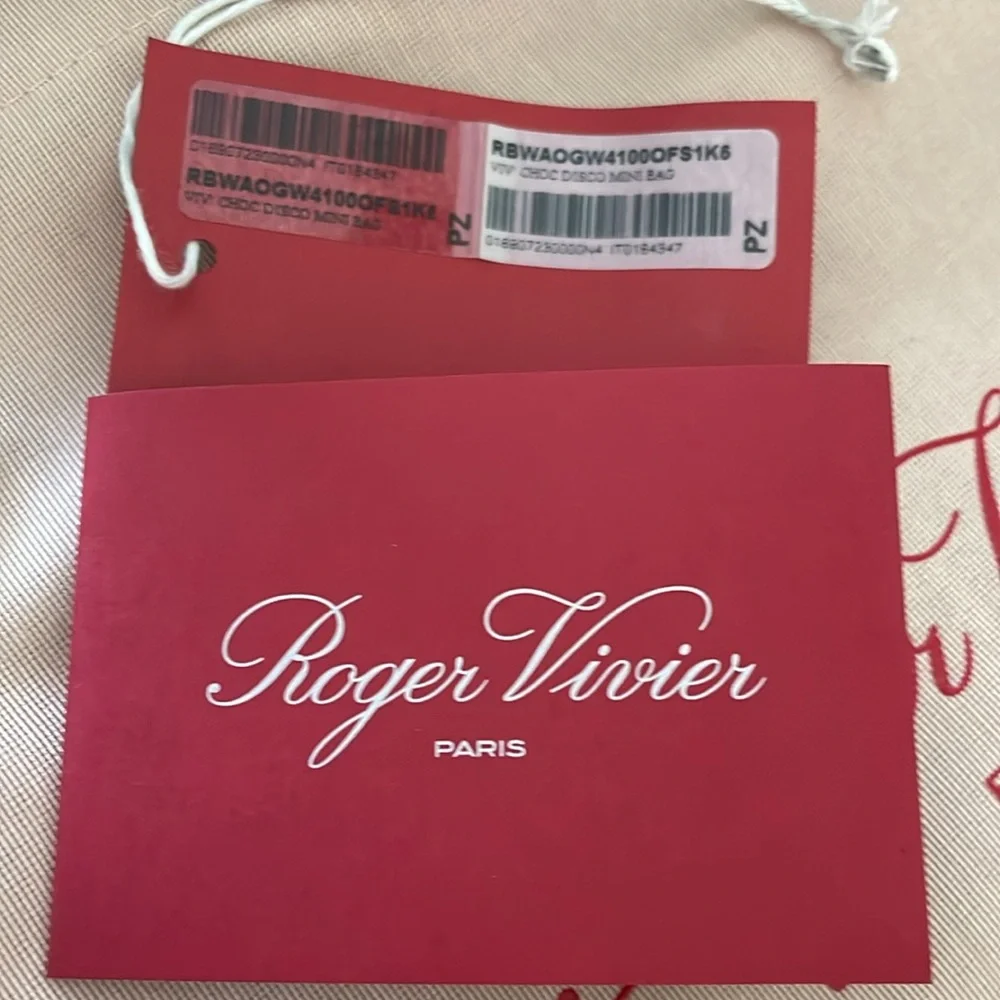 NWT Roger Vivier Choc Disco Mini Bag - brand new, never used - $3500 retail! - Picture 12 of 16